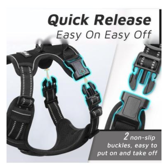 Eagloo No Pull Dog Harness, XL, #DTCW-006-XLN3 NWT - Picture 9 of 16